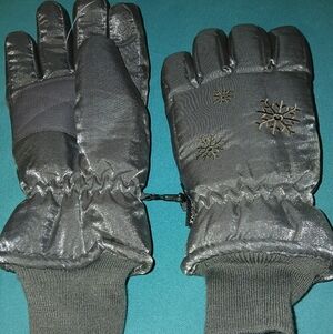 Thinsulate thermal insulation women gray gloves size L/XL